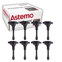 8 pc Hitachi IGC0002 Ignition Coils for 22448-1KT0A 22448-1KT1A 22448-AKT0A 22448-ED000 22448-EN200 22448-JA00A 22448-JA00C C1696 E1049 Spark Plug Wire Boot Fits select: 2012 NISSAN ALTIMA S