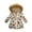 Beige, variant on Baby Down Jackets Boy's Hooded Puffer Jacket Warm Quilted Outerwear Padded Winter and Autumn Coat 3T 4T (Watermelon Red,3-4 Years)