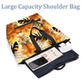 Water Repellent Crossbody Bag with Aluminum Film Heat Preservation