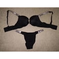 thumbnail image 3 of Conjunto De Sujetador Ajustable Victoria's Secret Lencería sexy glitter Transpirable push-up Mujer Letra Impresión, 3 of 4