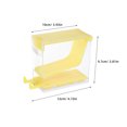 thumbnail image 2 of Homoyoyo Porte-Rouleau de Coton Compact Jaune avec Joint Hermétique et Distribution par Pression pour Usage Clinique, 2 of 7
