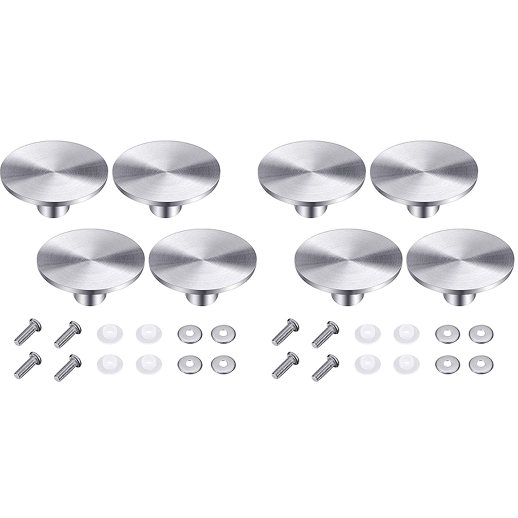 8 Sets Dutch Oven Knob Stainless Steel Replacement Knob Pot Lid Handle