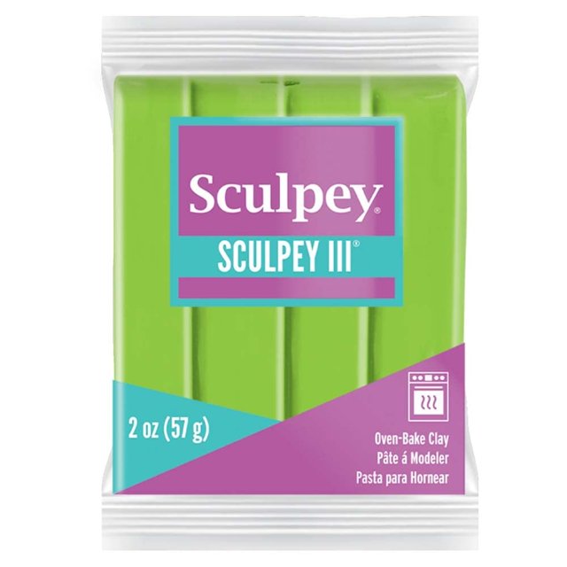 Arcilla Polimérica Sculpey III 57 g Verde Granny Smith