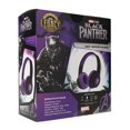 thumbnail image 4 of Marvel Black Panther LED Wired Headphones - Dive into Wakanda's Soundscapes with Vibranium-Inspired Audio Excellence!, 4 of 4