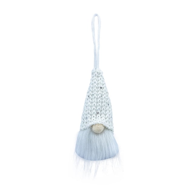 Fiudx Adorno de Gnomo Navideño, Diseño Sueco Hecho a Mano, Tela de Lana Suave, Adorable Adorno para Colgar En El Árbol, Ideal Como Regalo Navideño, para Chimenea, Mesita de Noche, 1 Colgante.