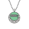 thumbnail image 1 of Winning Slot Machine Illustration Pattern Necklaces Pendant Retro Moon Stars Jewelry, 1 of 3