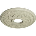 thumbnail image 3 of Ekena Millwork 15 3/8"OD x 4 1/4"ID x 1 1/2"P Baltimore Ceiling Medallion (Fits Canopies up to 5 1/2"), Hand-Painted Clear Yellow, 3 of 6