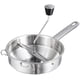 thumbnail image 2 of Fleet Lotte - Molinillo giratorio de alimentos de acero inoxidable para el hogar, herramienta de cocina con 3 discos de fresado, ideal para hacer verduras, tomates, purés o sopas Vhermosa WL-00081, 2 of 7