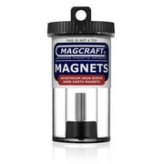 MAGCRAFT® NSN0592 - Rare Earth Disc Magnets, 0.125 in. Diameter x 0.03125 in. Thick, 150-Count