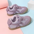 thumbnail image 4 of Willtoo Wide Toe Box Toddler Girls Sneaker Non Slip Barefoot Walking Shoes with Hook and Loop, 4 of 6