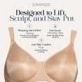 thumbnail image 4 of Dominique Nanette Seamless Nursing Bra #7600 - Comfort Maternity Bra with One-Hand Clips, Wide Straps - Lingerie for women, 4 of 6