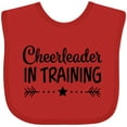 thumbnail image 3 of Inktastic Cheerleader in Training Boys or Girls Baby Bib, 3 of 4
