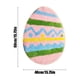 thumbnail image 3 of Felpudo de Pascua ZJT250120077 | Suave tapete ovalado de cachemira sintética de 40 x 60 cm con base antideslizante | Diseño de huevos de Pascua multicolor | Decoración para puerta de entrada, cocina, 3 of 5