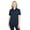 Blue, variant on Devon & Jones DG21W Women's CrownLux Performance Range Flex Polo-Red-M