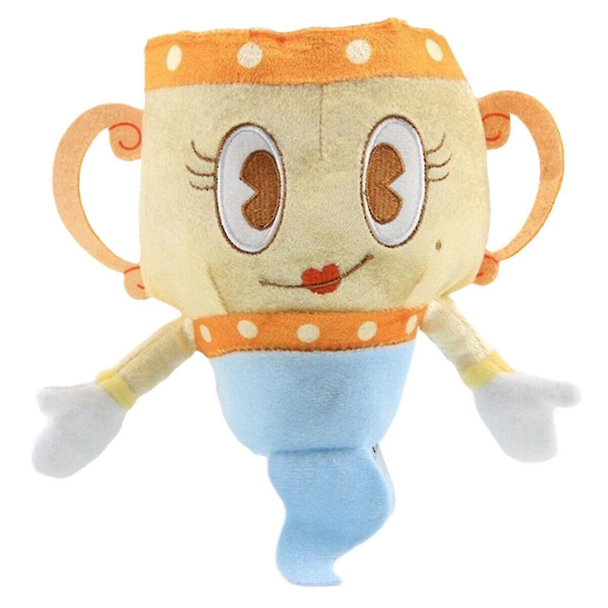 Plüschtier Ghost Von Cuphead – Weiches Kuscheltier, Ca. 19-36 Cm, Perfekt Zum Knuddeln, Als Geschenk Oder Deko