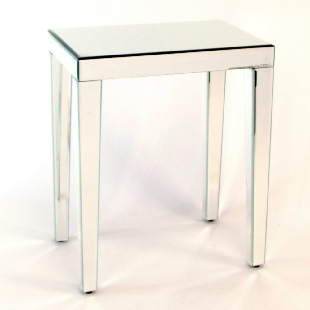 Wayborn Beveled Rectangular Mirror End Table