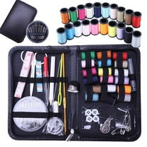 COSMOBETTY 134Pcs Sewing Kit For Beginners Portable Sewing Tools And Accessories In Black
