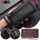 thumbnail image 3 of Men's Long Wallet with External Card Slots Men's Clutch Bag in Soft Leather, 3 of 5