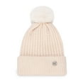 thumbnail image 2 of Holloyiver Women's New Autumn And Winter Cute Wool Ball Warm Woolen Hat, 2 of 5