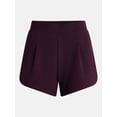 thumbnail image 6 of Avia Women's and Women's Plus Ribbed Ottoman Lounge Shorts, 4.25'' Inseam, Sizes XS-4X, 6 of 6