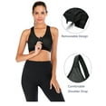 thumbnail image 2 of FANNYC 1 Pack Sleep Bras for Women, Comfort Seamless Wireless Stretchy Sports Bra, Yoga Bras, with Removable Pads, 2 of 6