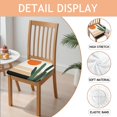 thumbnail image 2 of Boho Abstract Art Seat Covers for Dining Room Chairs Set Of 4,Stretch Printed Washable Chair Seat Cover with Elastic Ties and Button,Removable Waterproof Couch Cushion Covers, 2 of 6