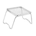 thumbnail image 2 of Almencla Support de Réchaud Pliable Support de Cuisson Pratique pour Pique-Nique Barbecue Randonnée Type B, 2 of 8