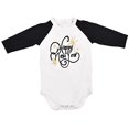 thumbnail image 3 of Unique Baby Girls 3pc Happy New Year Embroidery Tutu Layette Set (9M,Black), 3 of 5