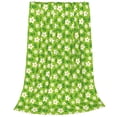 thumbnail image 2 of Honeii Daisies Flowers Print Fleece Blanket - Throw Blanket for Bed, Sofa, Couch, Camping, and Travel , Microplush Ultra Soft Warm Blanket-40"x30", 2 of 7
