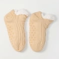 thumbnail image 6 of FAIWAD Toddler Fleece Knit Slipper Socks Unisex Boys Girls Warm Sherpa Lined Non Slip Indoor Floor Socks, 6 of 9