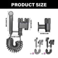 thumbnail image 3 of HLONK easy installs Toilet Handheld Bidet Sprayer with 1 In 2 Out Valves Small Faucet Sprayer Set Suitable for person Health, 3 of 11