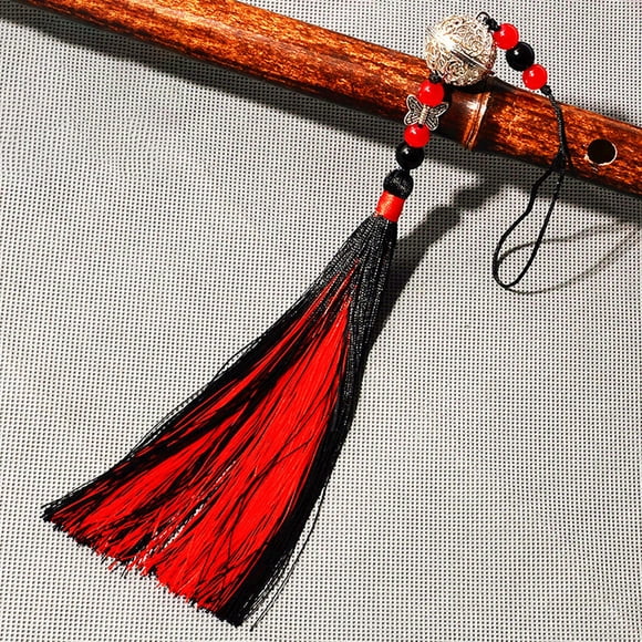 Mo Dao Zu Shi llavero accesorios Wei Wu Xian flauta campana borla colgante regalo