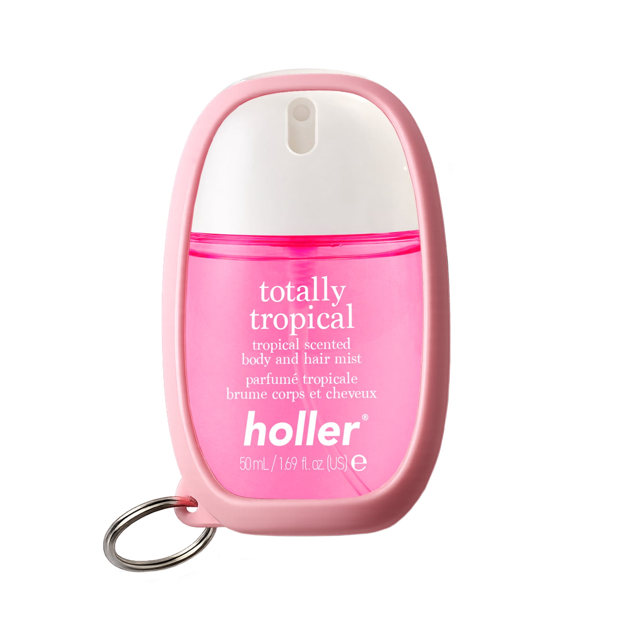 Holler Body And Hair Fragrance Mist Keychain Holder