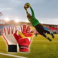 thumbnail image 3 of Ettsollp Non-slip Football Gloves Soccer Goalie Goalkeeper Gloves with Strong Grip Palms Breathable Impact Resistant Children Football Gloves Sports Supplies, 3 of 8