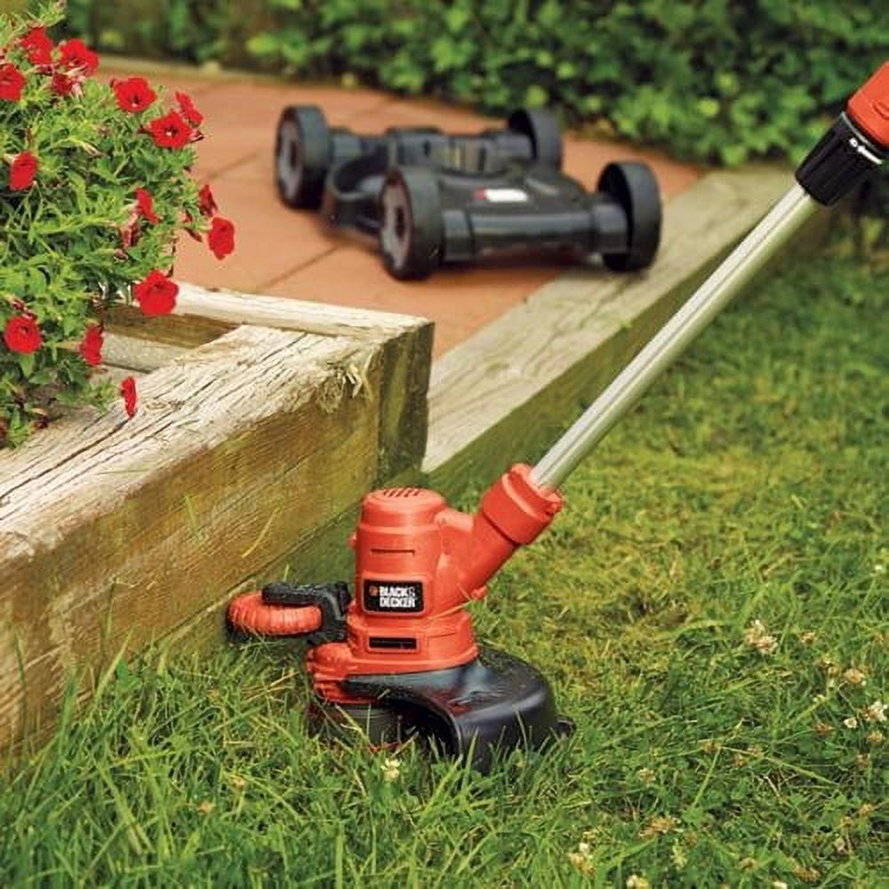 BLACK+DECKER 12 in. 6.5-Amp Electric 3-in-1 Trimmer and Edger and  Mower-MTE912 - The Home Depot