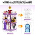 thumbnail image 3 of Organizador de maquillaje HEMTROY con rotación de 360°, capacidad extra grande, 3 of 9