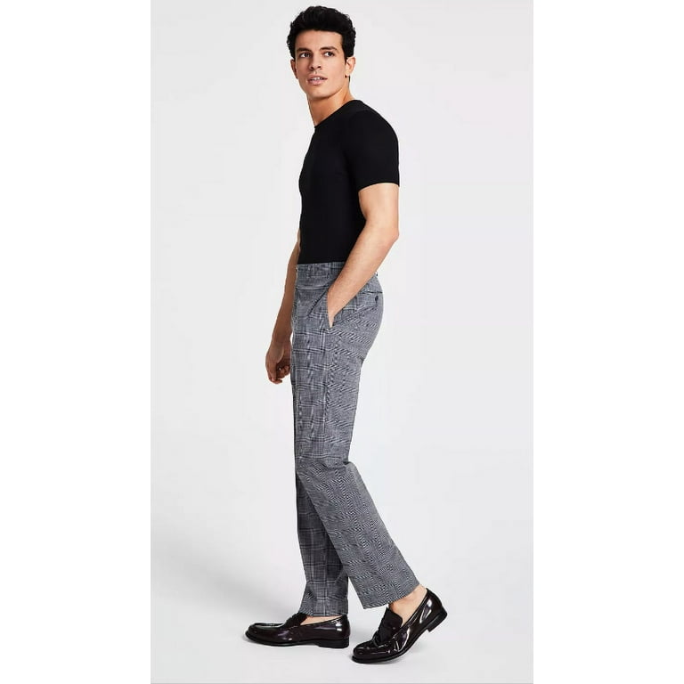 Calvin klein men's x performance slim fit flat front dress pant sale