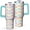 Colorful Pencils, variant on 40oz Winter Village Tumbler with Handle and Straw,Cute Snowy Town Insulated Mug, Holiday Christmas Gift for Winter Style Lovers