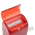 thumbnail image 2 of Hand Crank Pattern Smoking Crusher Plastic Cigarette Grinder Hand Operated Tobacco Mill Red, 2 of 4