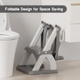 thumbnail image 7 of Soluxeo Potty Training Seat, 2-In-1 Potty Training Toilet with Splash Guard Anti-Slip Pad, Step Stool, and Adjustable Height, Dinosaur Pattern Potty Training Seat for Kids, 7 of 7