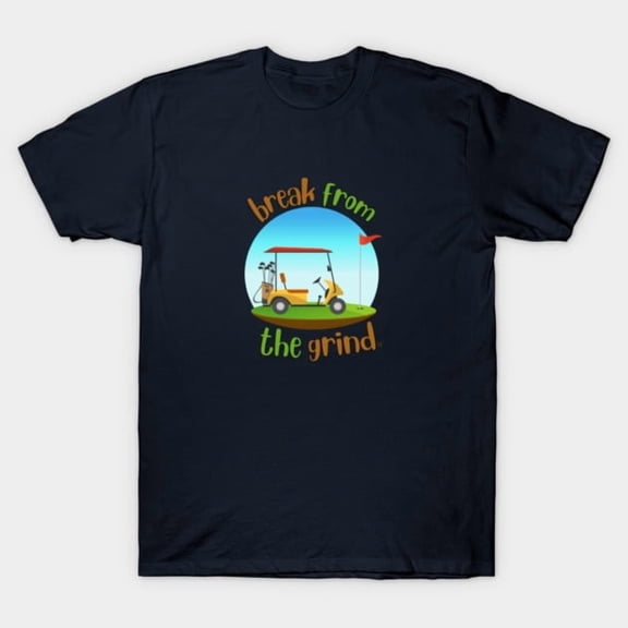 Golf Cart Life Is Good Funny Golfer Golfing Player Sport Hobby Country Club Unisex T-Shirt