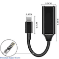 thumbnail image 3 of Adaptateur USB-C vers HDMI, Convertisseur HDMI Type-C Compatible avec Thunderbolt 3/ MacBook Pro, 3 of 5