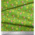 thumbnail image 2 of Soimoi Poly Georgette Fabric Sun,Ice Cream & Cocktail Summer Designs Print Sewing Fabric Yard 52 Inch Wide, 2 of 3