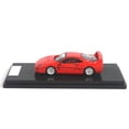 thumbnail image 1 of For Ferrari F40 Red Alloy Model Car for Supercar Collection and Display, 1 of 5