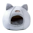 thumbnail image 4 of Animal Chien Chat Tente Maison Chenil Hiver Chaud Doux Pliable Lit Nid, 4 of 7