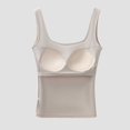 thumbnail image 5 of Posijego Women's Ribbed Tank Tops Running Workout Camisole Tops Built in Bra Athletic Yoga Tanks Shirt, 5 of 5