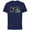 Navy, variant on Disney and Pixar’s Lightyear and Emperor Zurg - Short Sleeve Cotton T-Shirt for Adults - Customized-Black