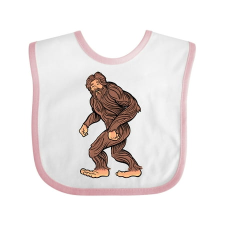 

Inktastic Bigfoot Happy Sasquatch Gift Baby Boy or Baby Girl Bib