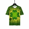 thumbnail image 6 of Patlollav Womens Tops Funny St. Patrick'S Day Print Casual Loose Fit White Shirts Blouse Clothes, 6 of 6