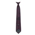 thumbnail image 4 of Jacob Alexander Men's Happy Valentine's Day Hearts and Love Arrows Pre-Tied Clip-On Neck Tie - Black White Red, 4 of 7